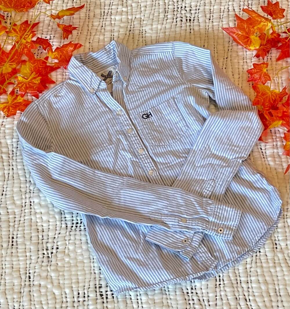 Long Sleeve Button Down Shirt Size XS Gilly Hicks
